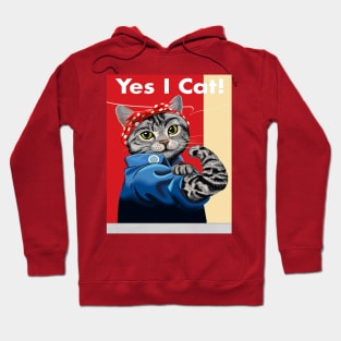 yes i cat Hoodie